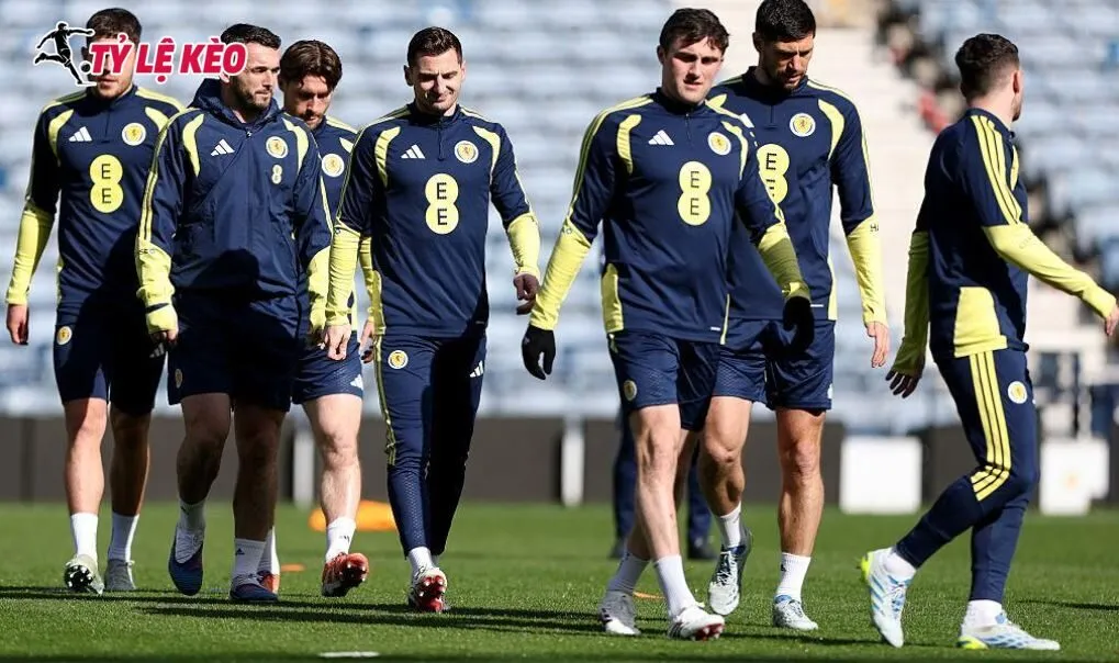 Scotland hoàn thiện chiến thuật trước trận đấu